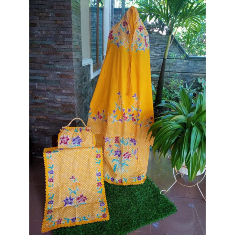 MUKENA ENCIM DEWASA KAIN PRIMISIMA BORDIR COLET JUMBO BATIK FASHION MUSLIM ALUSAN PEKALONGAN KUALITA
