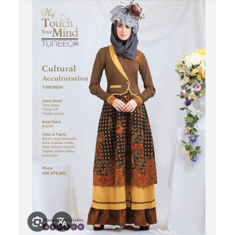 TUNEECA BATIK BESTSELLER SIZE S PL MULUS( sold by ofline?