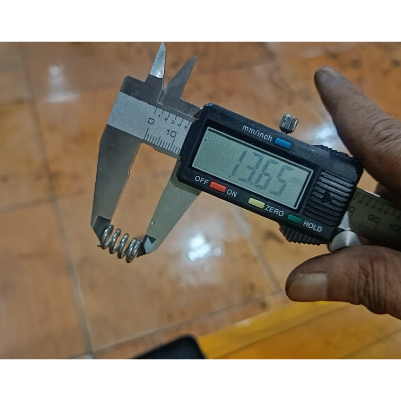 per Spring Pegas Tekan OD 10mm Kawat 2mm Panjang 14mm Baja