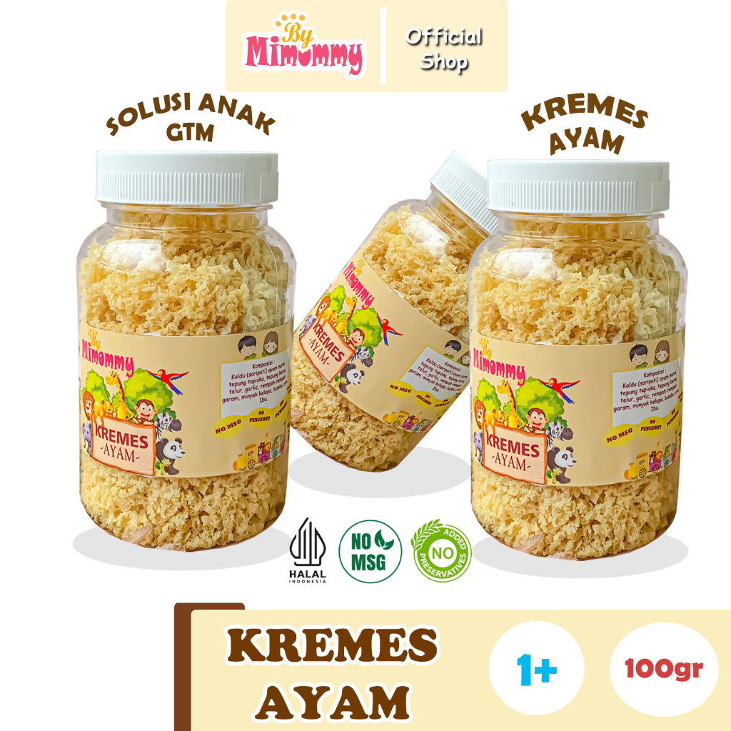 

Nycyta Home Mimommy Kremes Khusus Mpasi Sehat Non Msg / Kremes Anti Gtm / Kremesan Ayam / Kremes