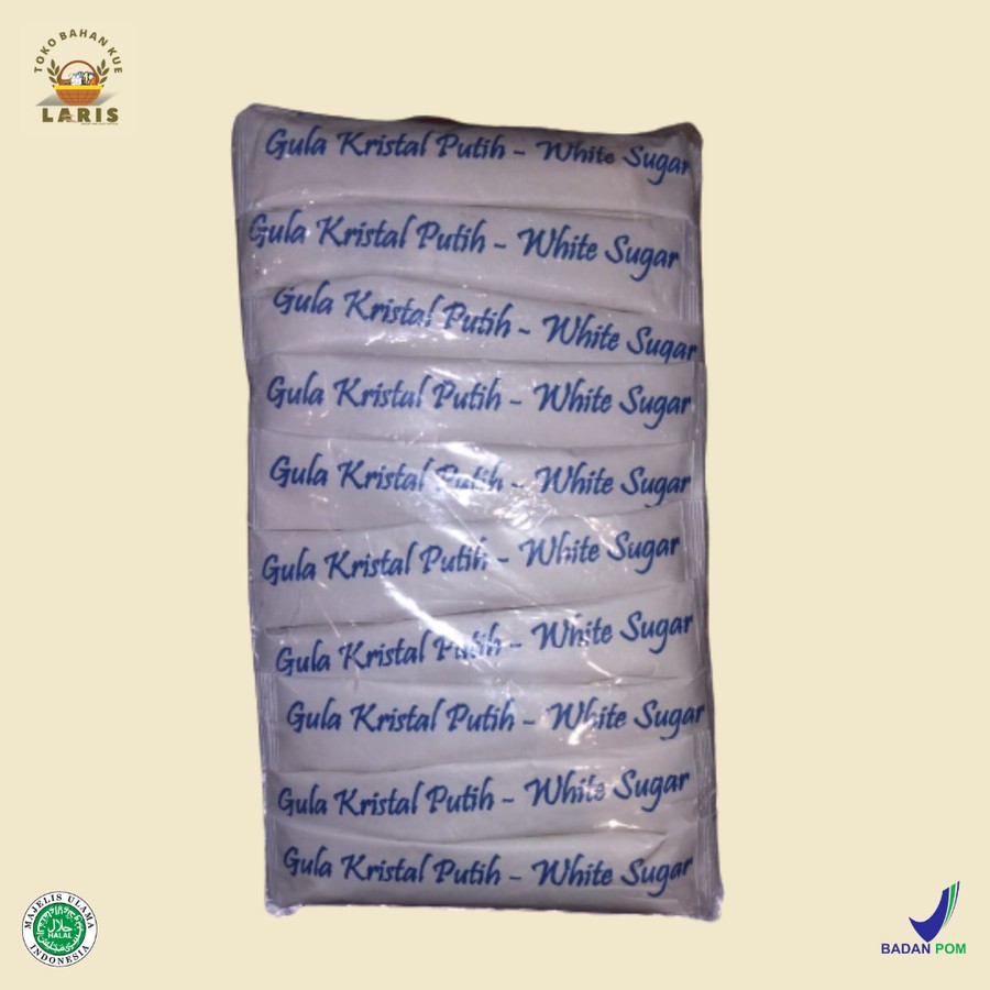 

GULA SACHET PUTIH STICK ISI 50'S KEMASAN REPACK