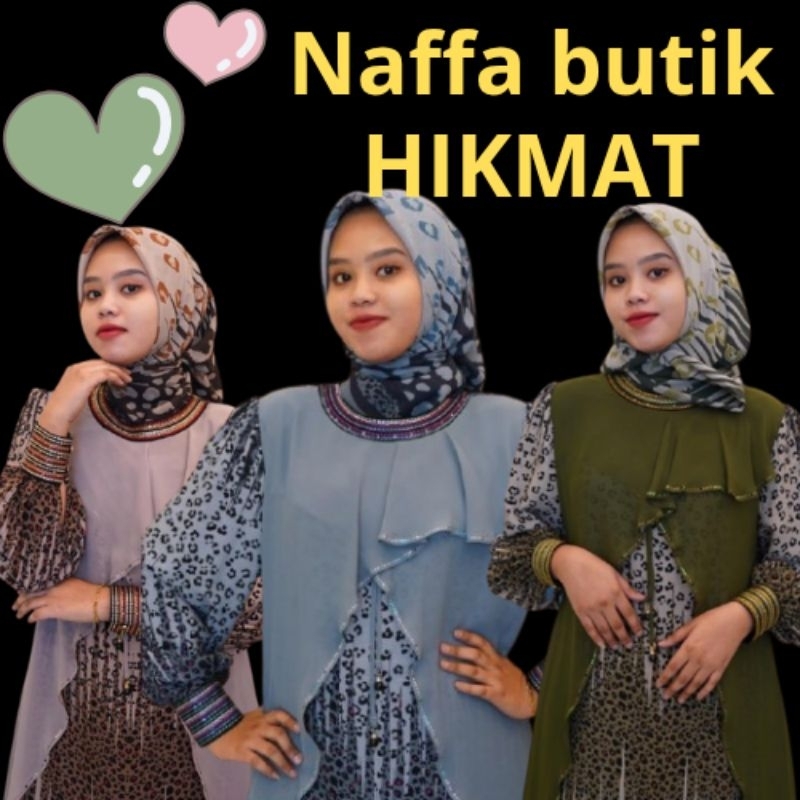 GAMIS ABAYA HIKMAT A4150 HIKMAT FASHION ORIGINAL