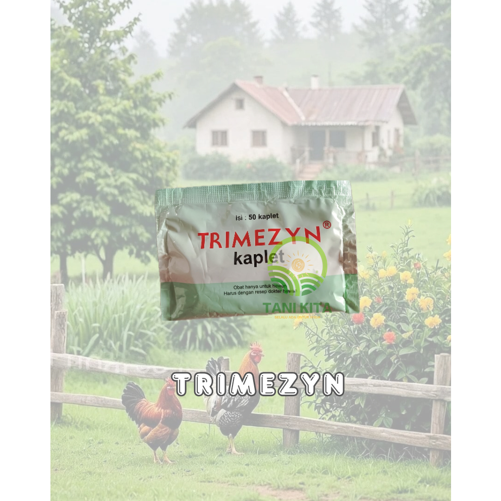 TRIMEZYN OBAT AYAM NGOROK, BERAK PUTIH, CRD