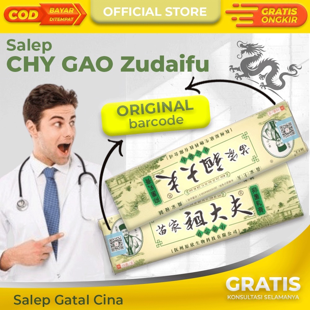 [ 1 PCS ] Salep Gatal Cina ORIGINAL Ampuh Atasi Penyakit Gatal Kulit Panu