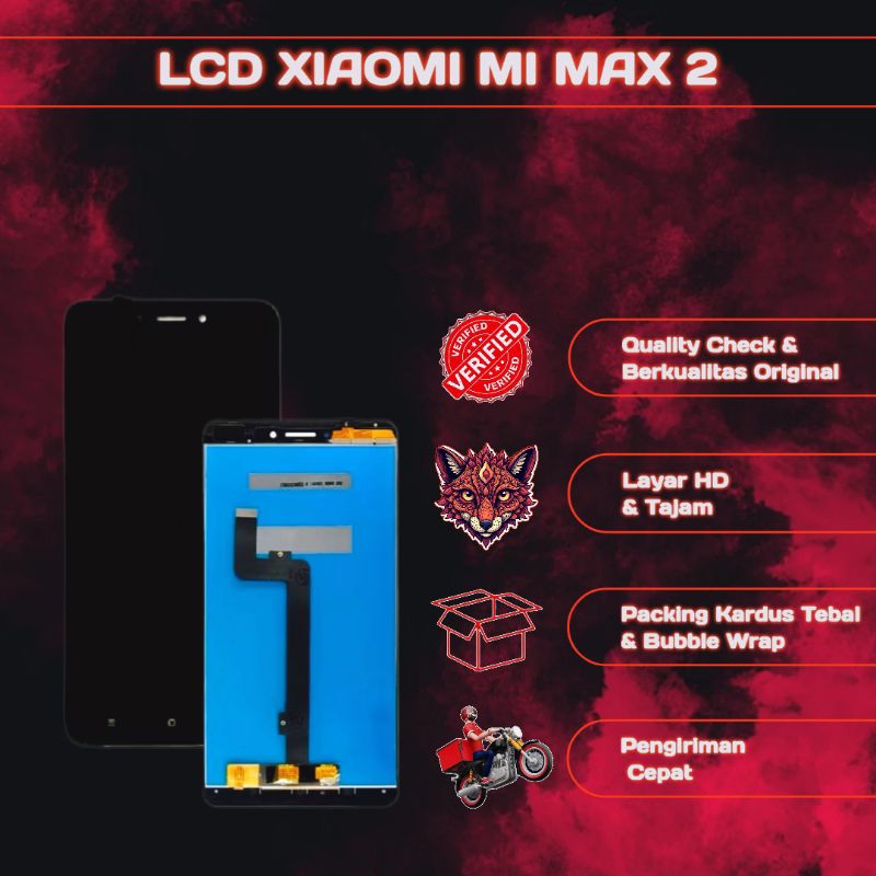 LCD TOUCHSCREEN XIAOMI MI MAX 2 / LCD XIAOMI MIMAX 2 / LCD MIMAX 2/ LCD MI MAX 2 FULLSET ORIGINAL
