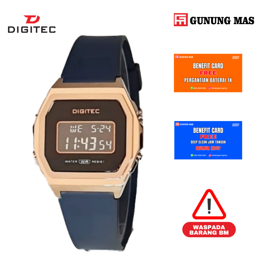 Digitec DGS 7125 Jam Tangan Wanita 100% Original