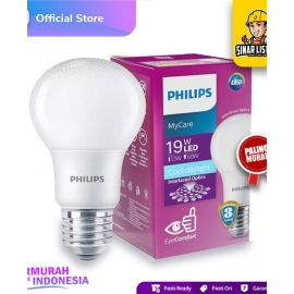 19wat - 4wat lampu philips bohlam putih dan kuning, bohlam led philips