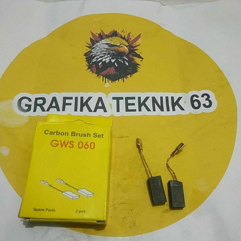 carbon brush Bosch GWS 060/arang spul Bosch GWS 060