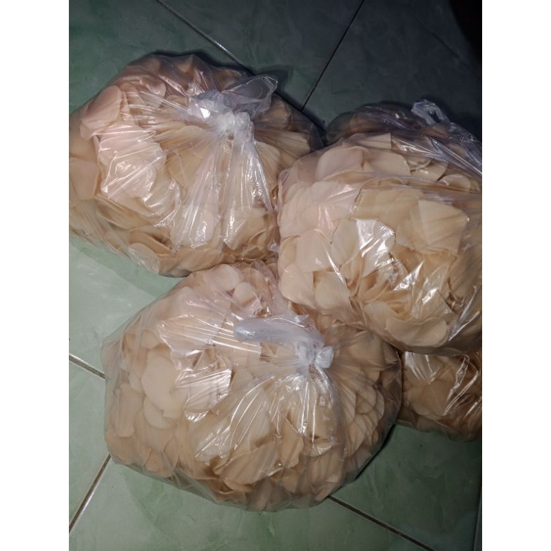 

1kg keripik/kerupuk singkong khas Ogan Ilir MENTAH