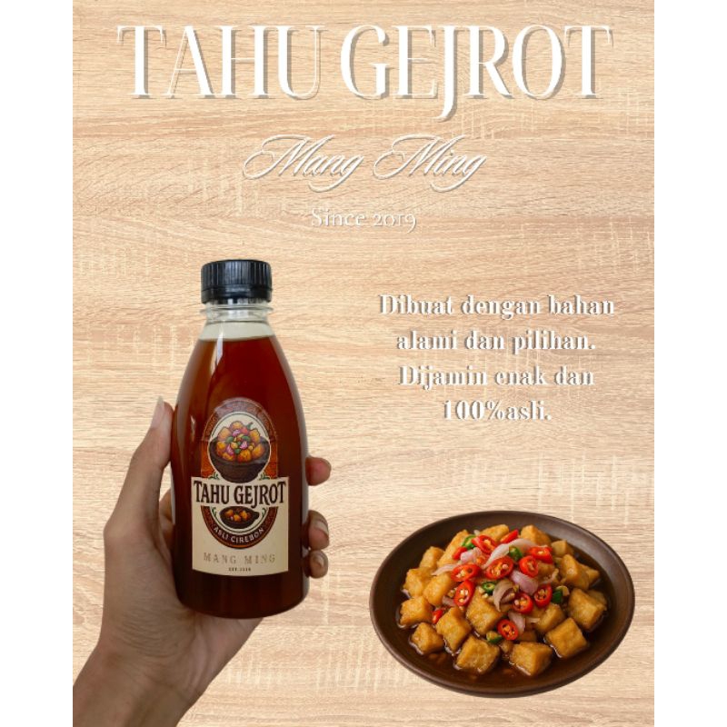 

Kuah Tahu Gejrot Mang Ming Asli