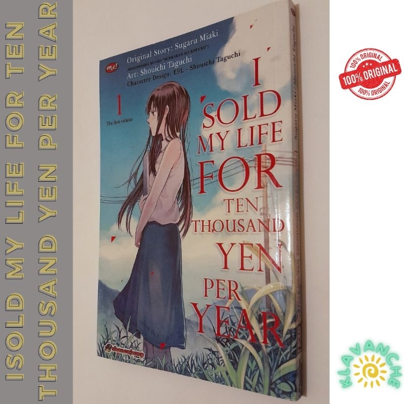 [PRELOVED] Komik I Sold My Life for Ten Thousand Yen Volume 1, 2