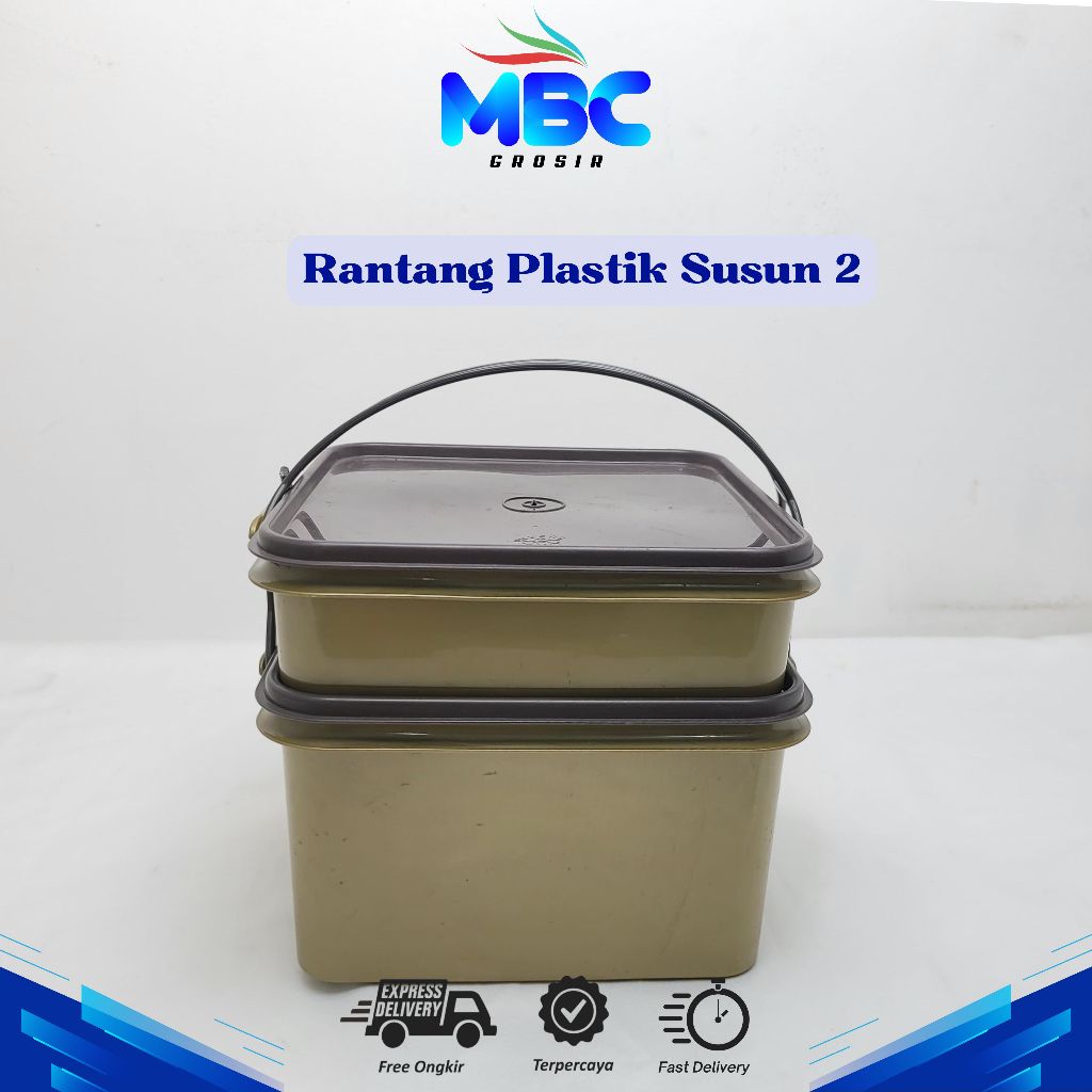 Rantang Virgo Jumbo Susun 2 Gold