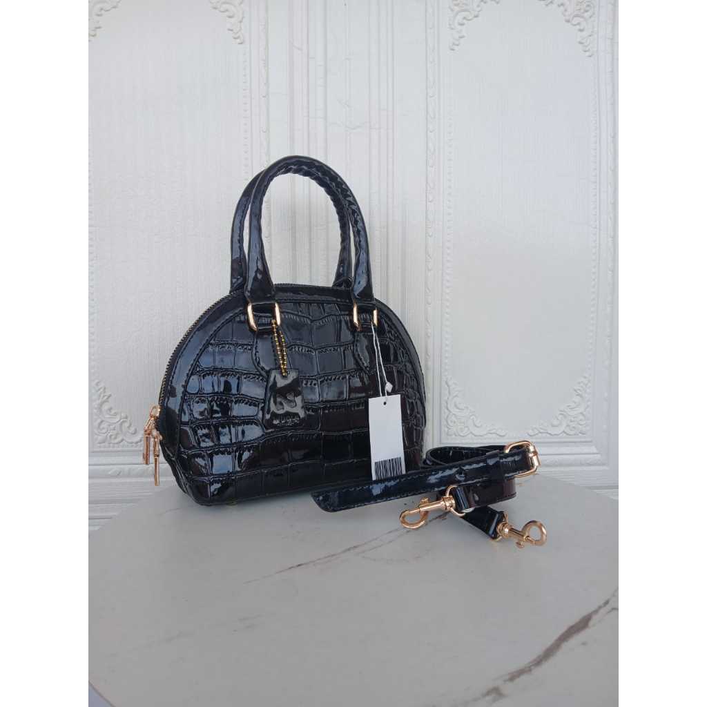 Nidale tas alma kroko kulit size medium terbaru