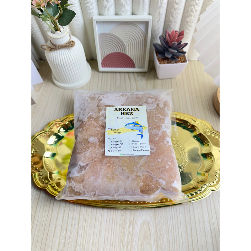 

ikan giling surumi/ ikan giling kurisi/ ikan trisi giling