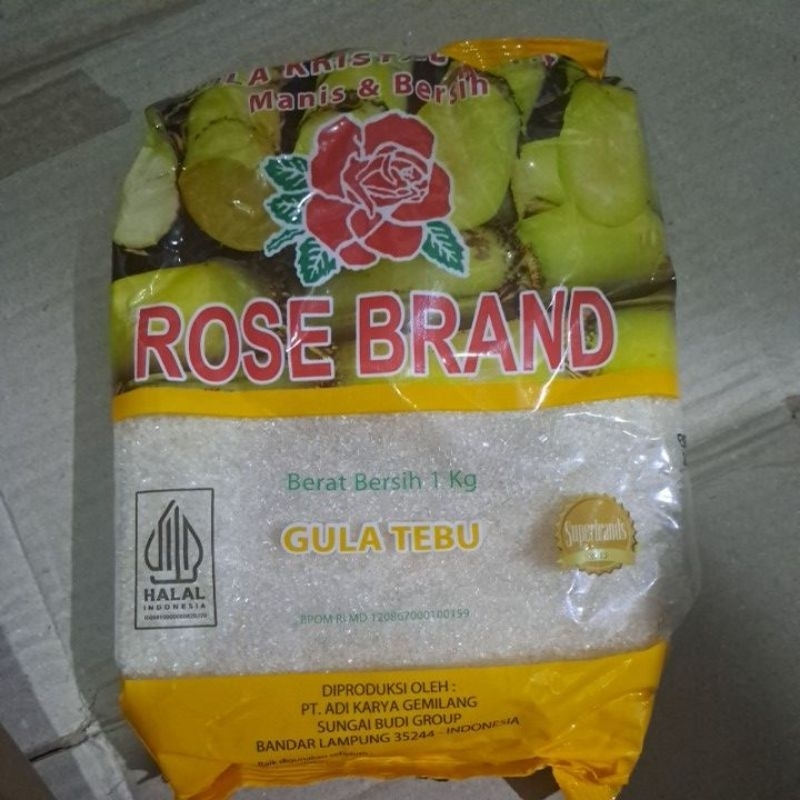

gula pasir rose brand 1kg