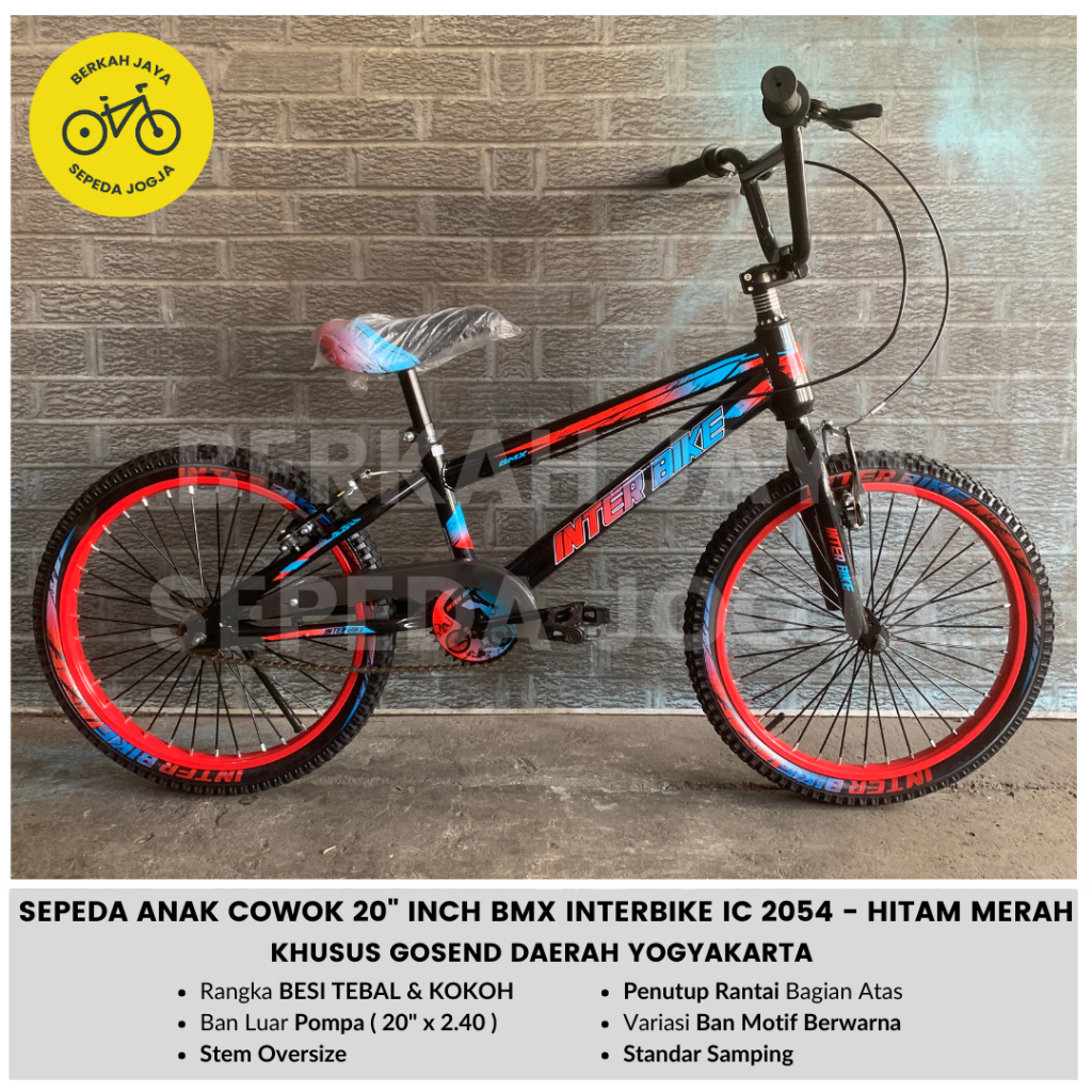 Sepeda Anak BMX 20 inch Inter Bike Interbike Oversize IC 2054