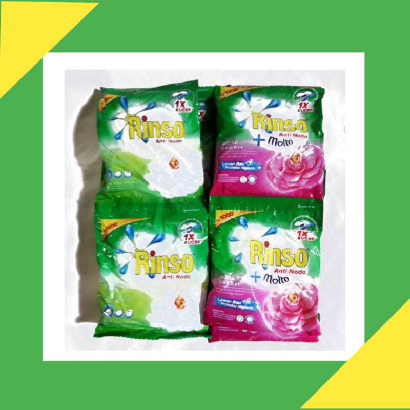 Rinso Bubuk Renceng isi 6 sachet