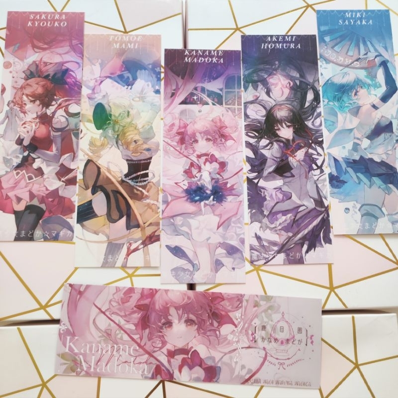 

Tiket Laser Merchandise Anime Mahou Shoujo Madoka Magica 7x21cm / Madoka Kaname Homura Akemi Mami