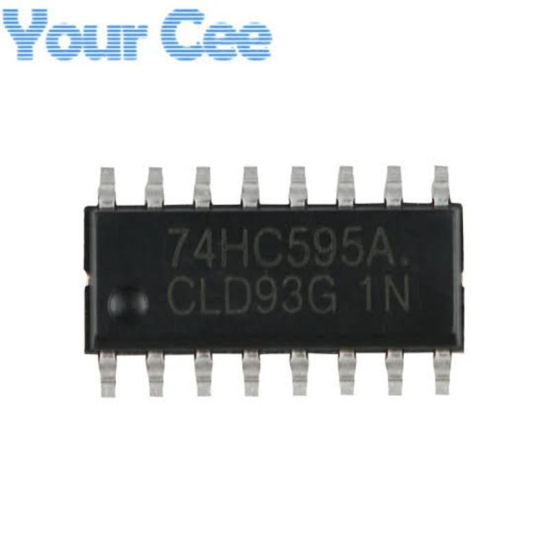 74HC595A 74HC595 SOIC-16 Display Driver IC Logic Chip SMD