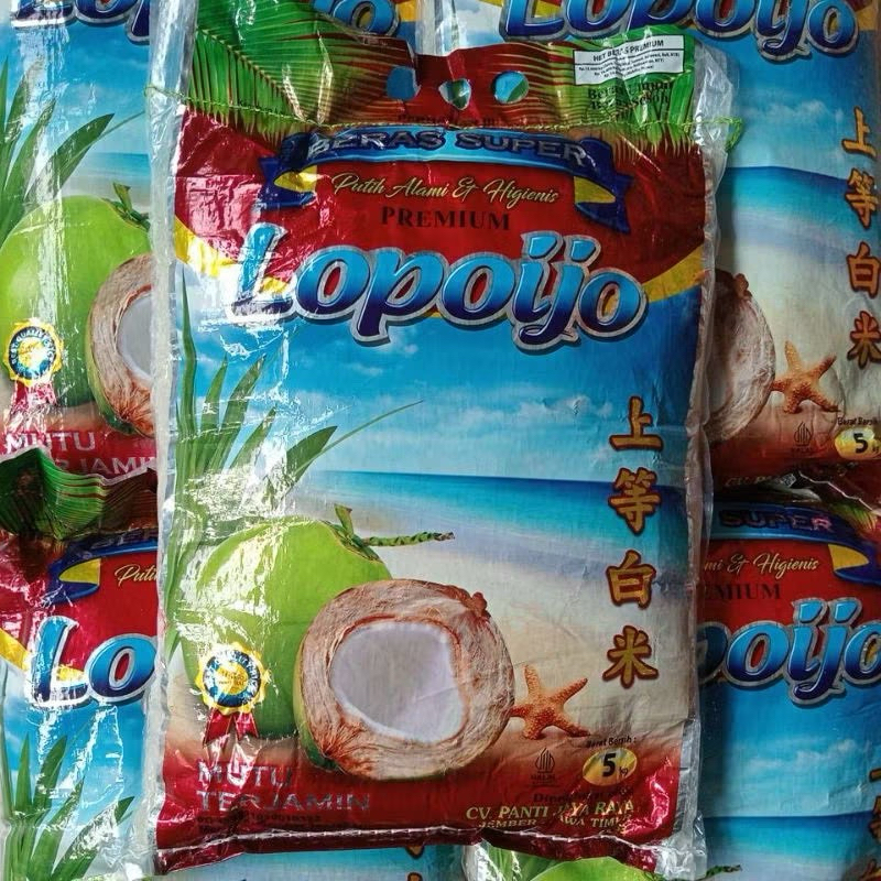

Beras Lopo ijo 5 kg / Beras 5 kg / Beras