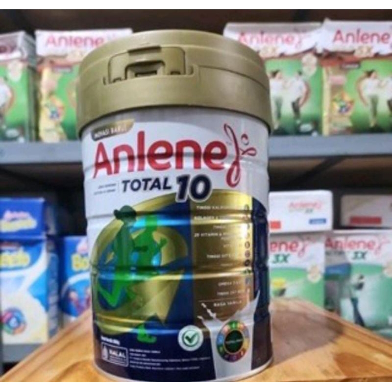 

ANLENE TOTAL10 BELI 2 GRATIS 1.ANLENE TOTAL10 800gr.SUSU TULANG SENDI OTOT PREMIUM TINGGI KALSIUM COLLAGEN DAN PROTEIN DENGAN 10MANFAAT ESSENSIAL 25VITAMIN&MINERAL.