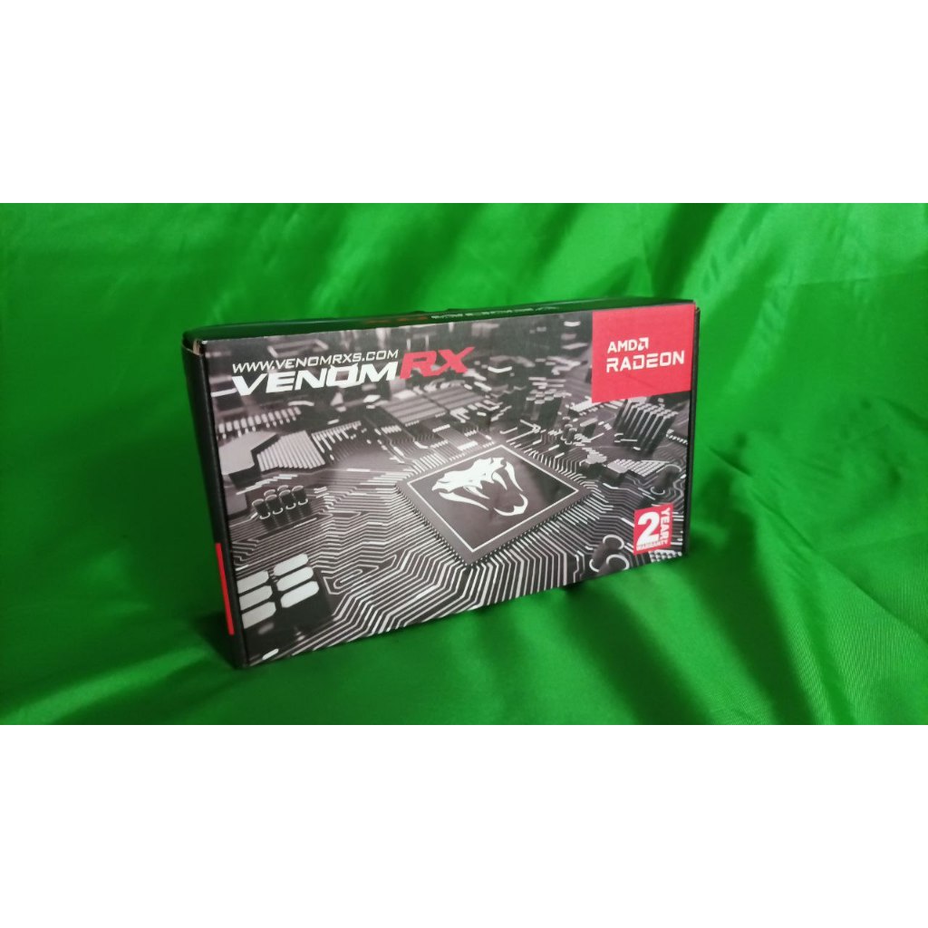 Bekas VGA CARD VENOMRX RX580 8GB DDR5 Berfungsi Normal