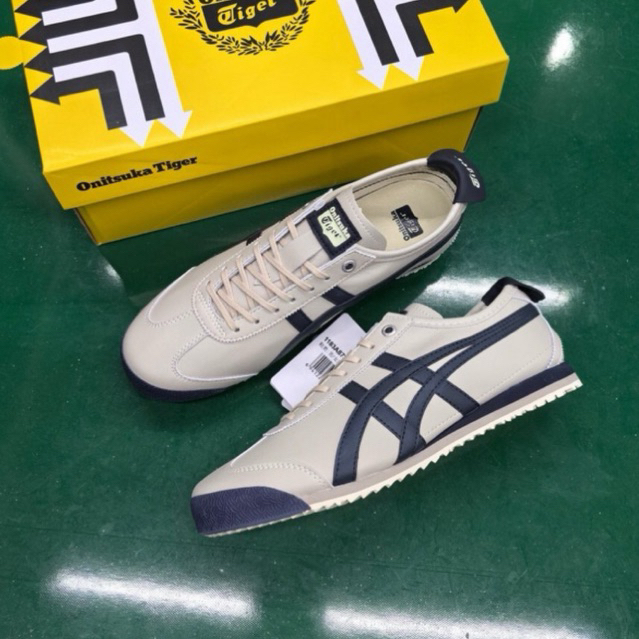 Sepatu casual sneakers onit mexico66 SD - cream navy