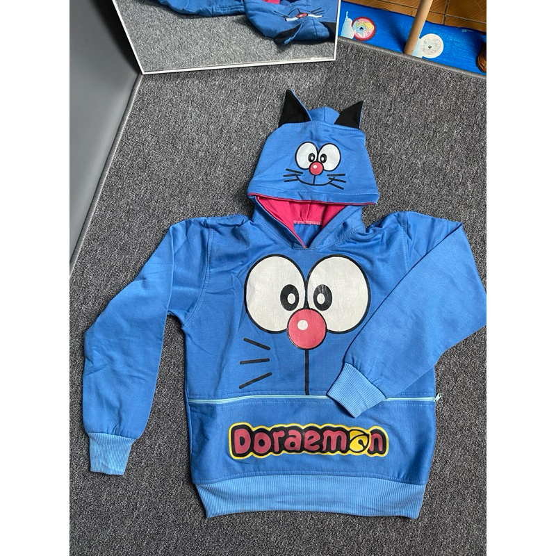 Preloved hoodie doraemon