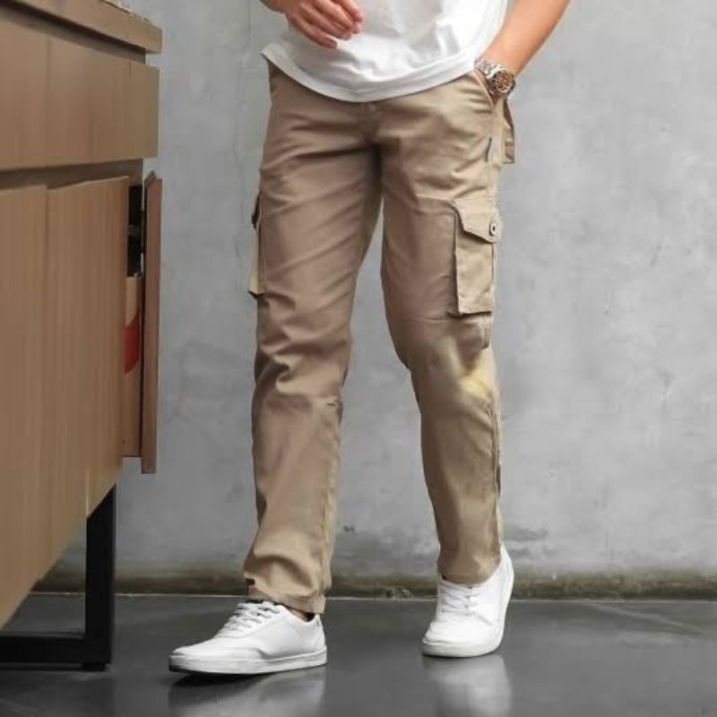 AF - Celana panjang cargo kimpul hist kekinian | celana kimpul panjang