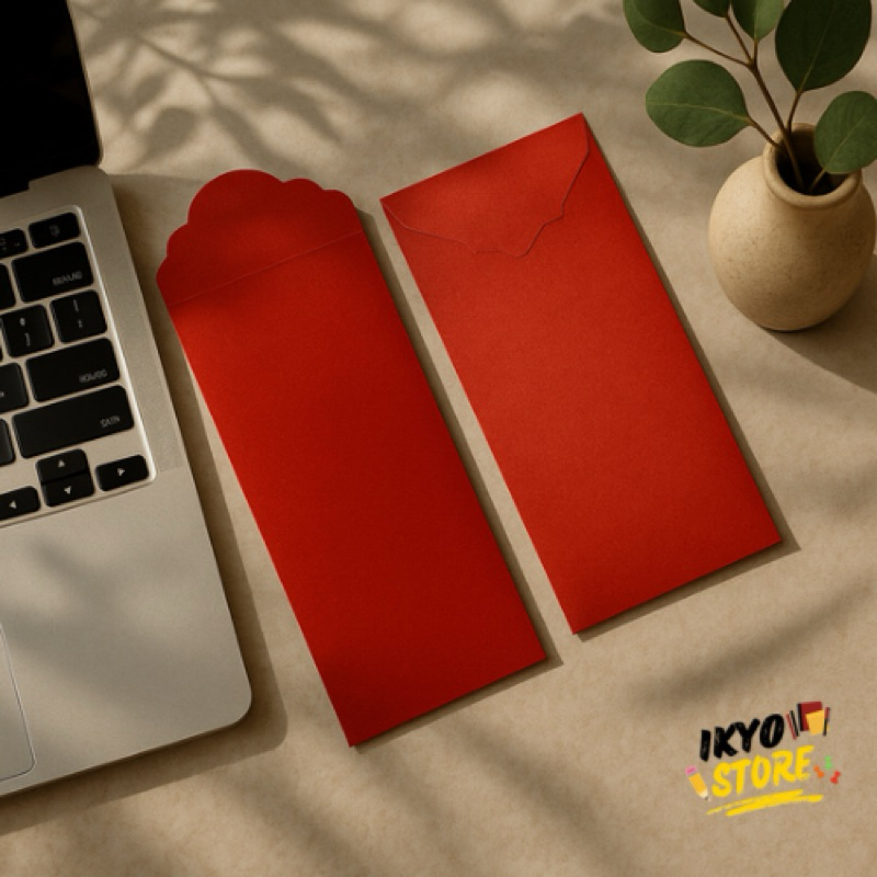 

Amplop angpau /Amplop uang premium/ Amplop jasmine red(merah) amplop imlek murah