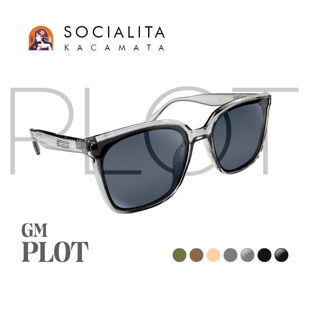【GM-Plot 2370 Kacamata (Buy 1 Get 5】 Kacamata hitam wanita/ Sunglasses/ Titanium/UV /Produk Baru/ Ka