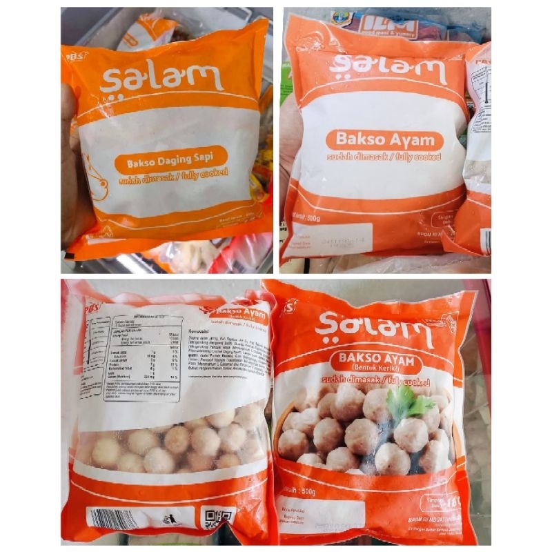 

bakso Ayam sapi salam 500g/salam pentol bakso