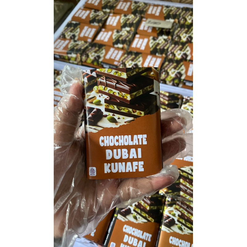 

coklat dubai kunafa isi 80 gram / cokelat dubai kunafa asli by rayya cocholate / cocholate dubai viral / coklat viral