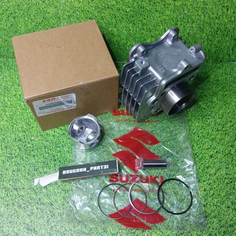 blok seher isi piston SUJUKI smash 110/smash lama /smash new ori