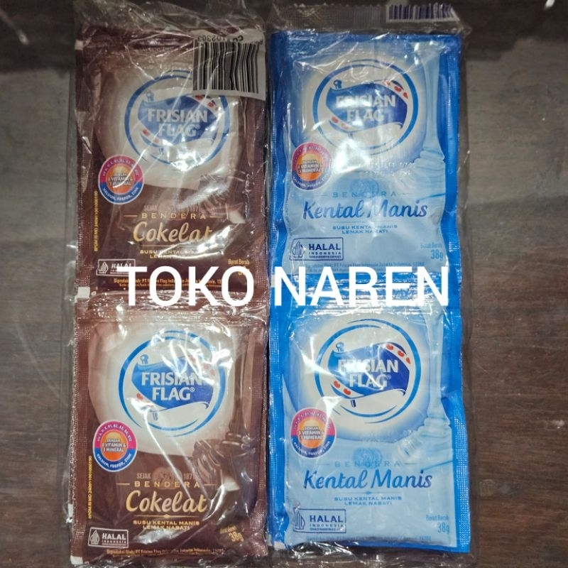 

Susu Kental Manis Frisian Flag Coklat / Putih