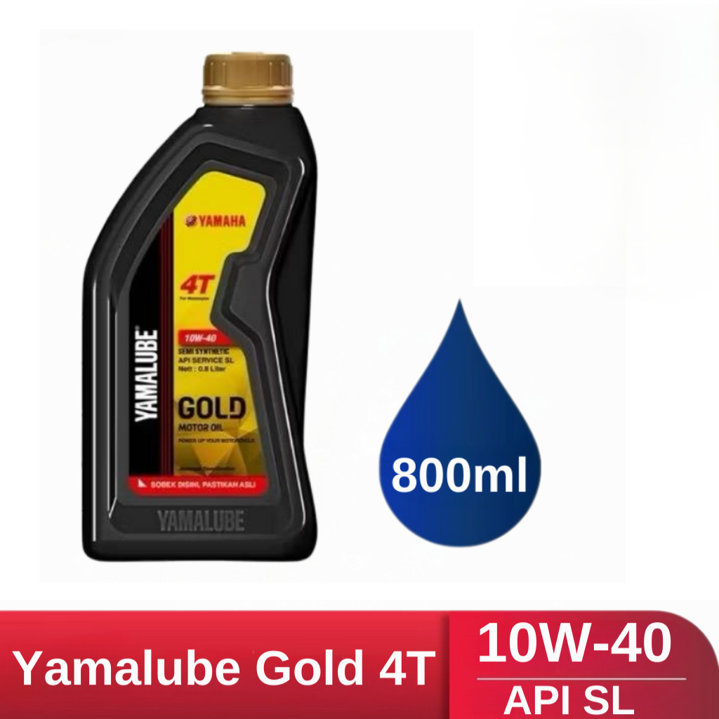 Oli Yamalube Gold 800ML Oli Mesin Motor 4Tak