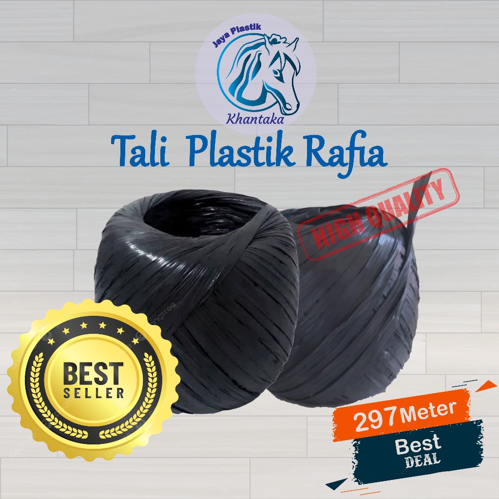 

TALIRAFIA HITAM HIGT QUALITY ALAT PENGIKAT KUAT TIDAK MUDAHPUTUS 297 M
