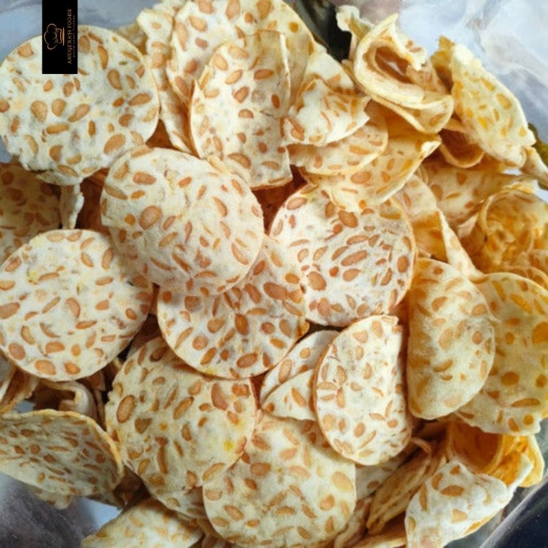 

Keripik Tempe Renyah Gurih | Snack Tempe Original Pedas Manis Kemasan 1 kg