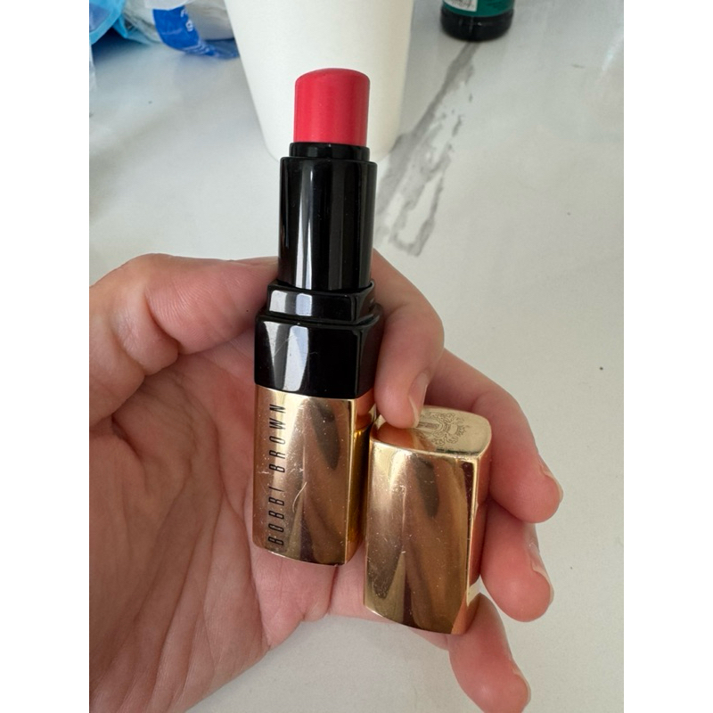 Lipstik Bobbi brown luxe lip color retro coral. Original-Preloved