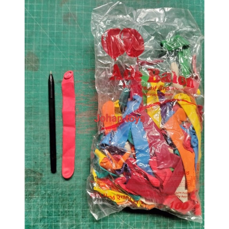 100 PCS BALON PANJANG ADE BALON
