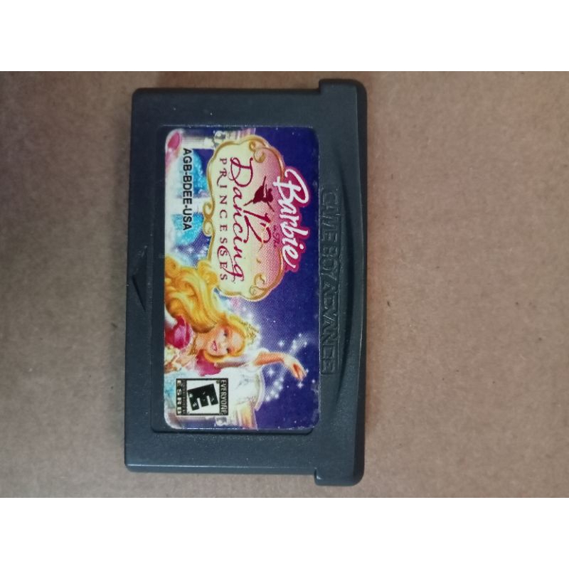 KASET GAMEBOY GBA BARBIE 12 DANCING