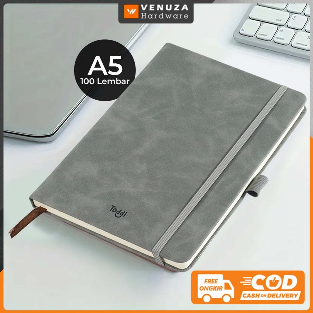 

Toddi Buku Jurnal Hardcover Notebook Diary 200 Halaman Grid A5