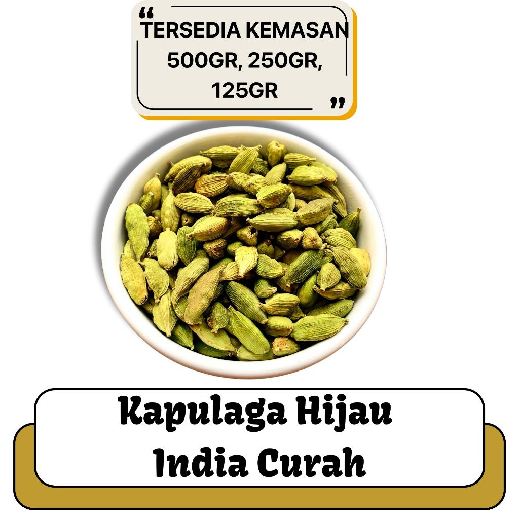 

KAPOLAGA HIJAU INDIA BUMBU REMPAH TRADISIONAL IMPOR INDIA I BUMBU UNTUK NASI KEBULI BRIYANI YAMAN