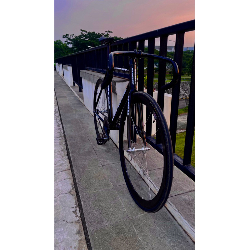 Sepeda Look 464 pista fullbike trackbar fixedgear fixie