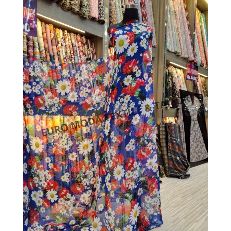 CERUTY MOTIF | CERUTI MOTIF | CERUTI BUNGA | BAHAN OUTER | PER 0.5M