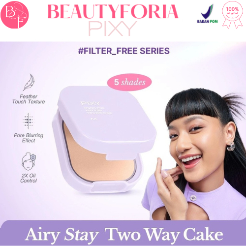 PIXY #Filter_Free Airy Stay Two Way Cake / Pixy Two Way Cake
