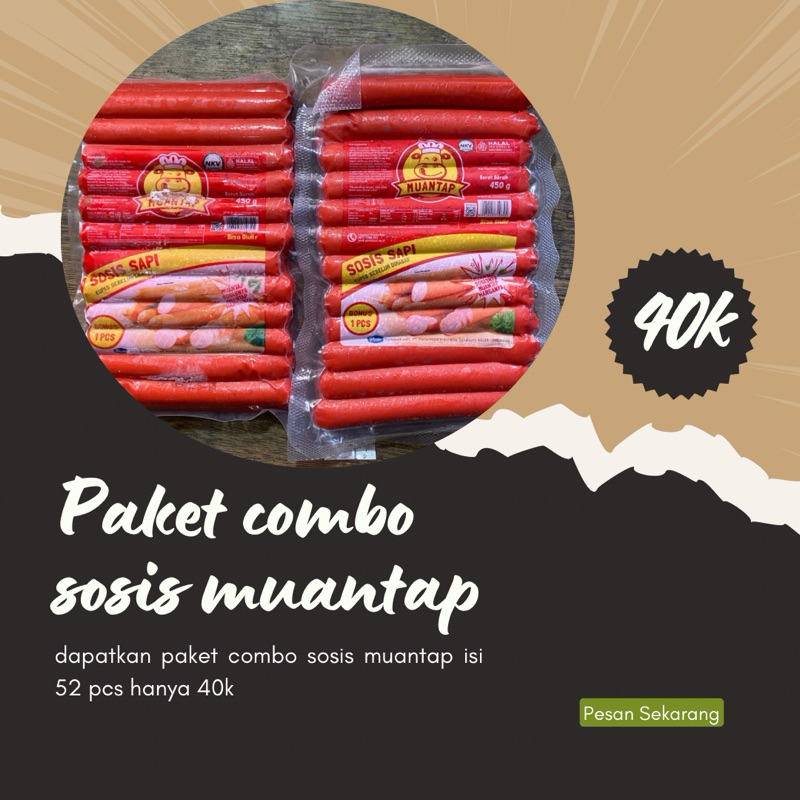 

paket Sosis mantap 1KG