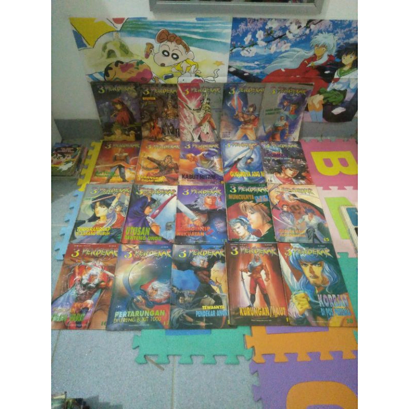 komik full set 3 pendekar 1-36