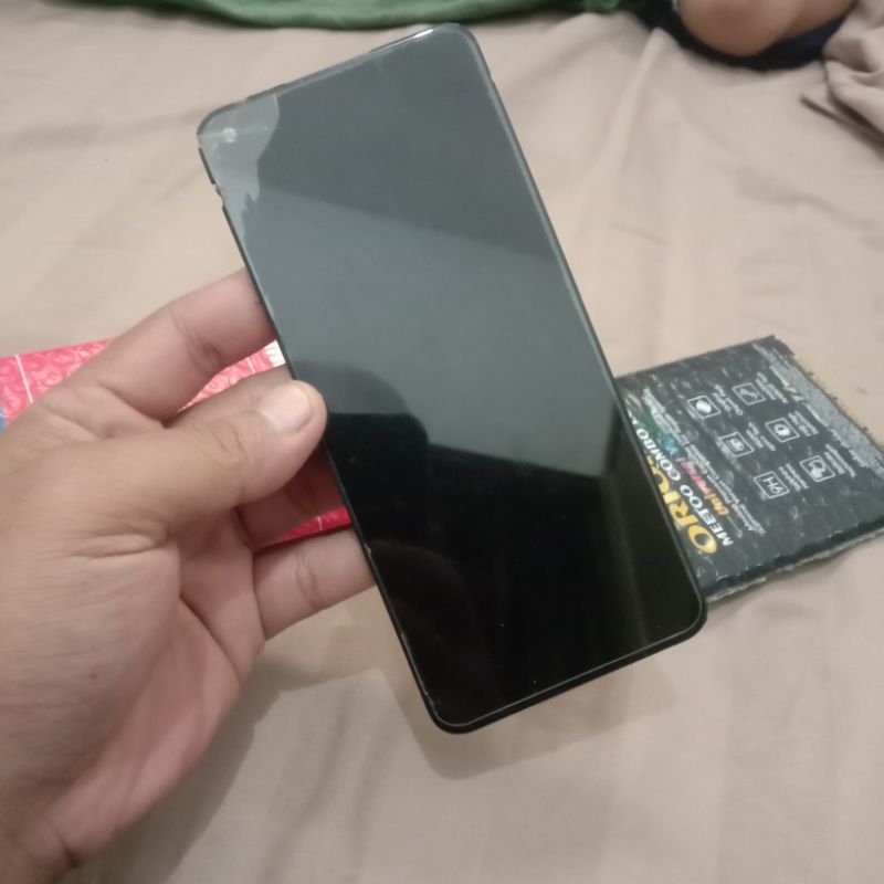 lcd Oppo a92 ORI copotan retak tinggal pakek Monggo