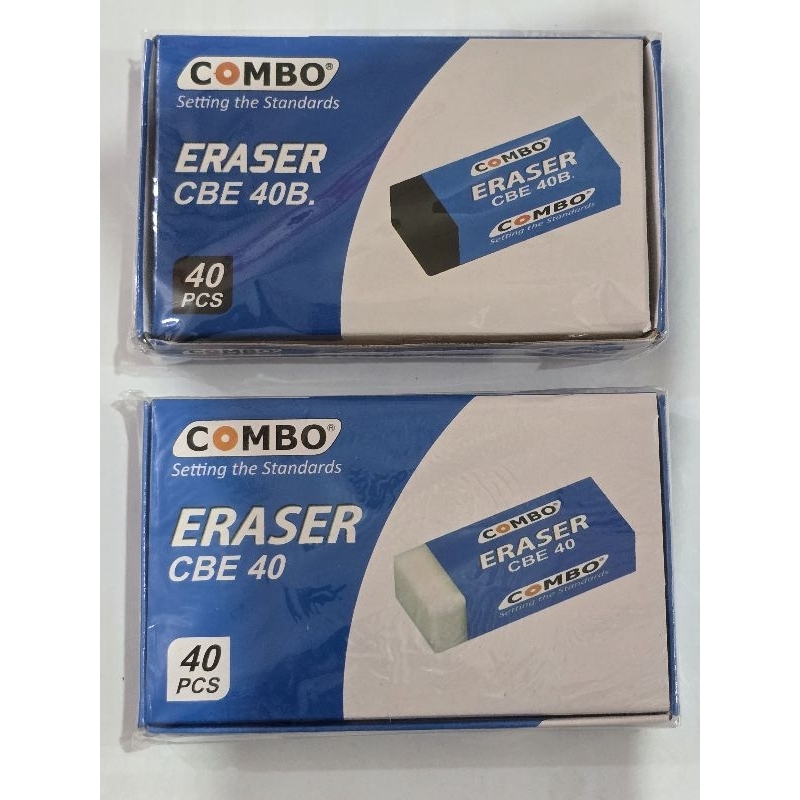 

PENGHAPUS COMBO CBE - 40 ERASER COMBO CBE-40 ISI 40PCS STIP COMBO HARGA GROSIR